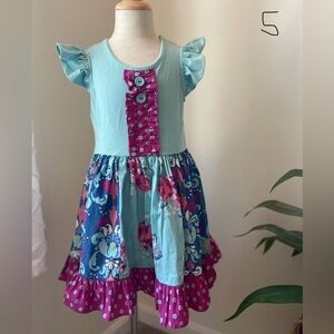 Eleanor Rose twirl dress size 4-5